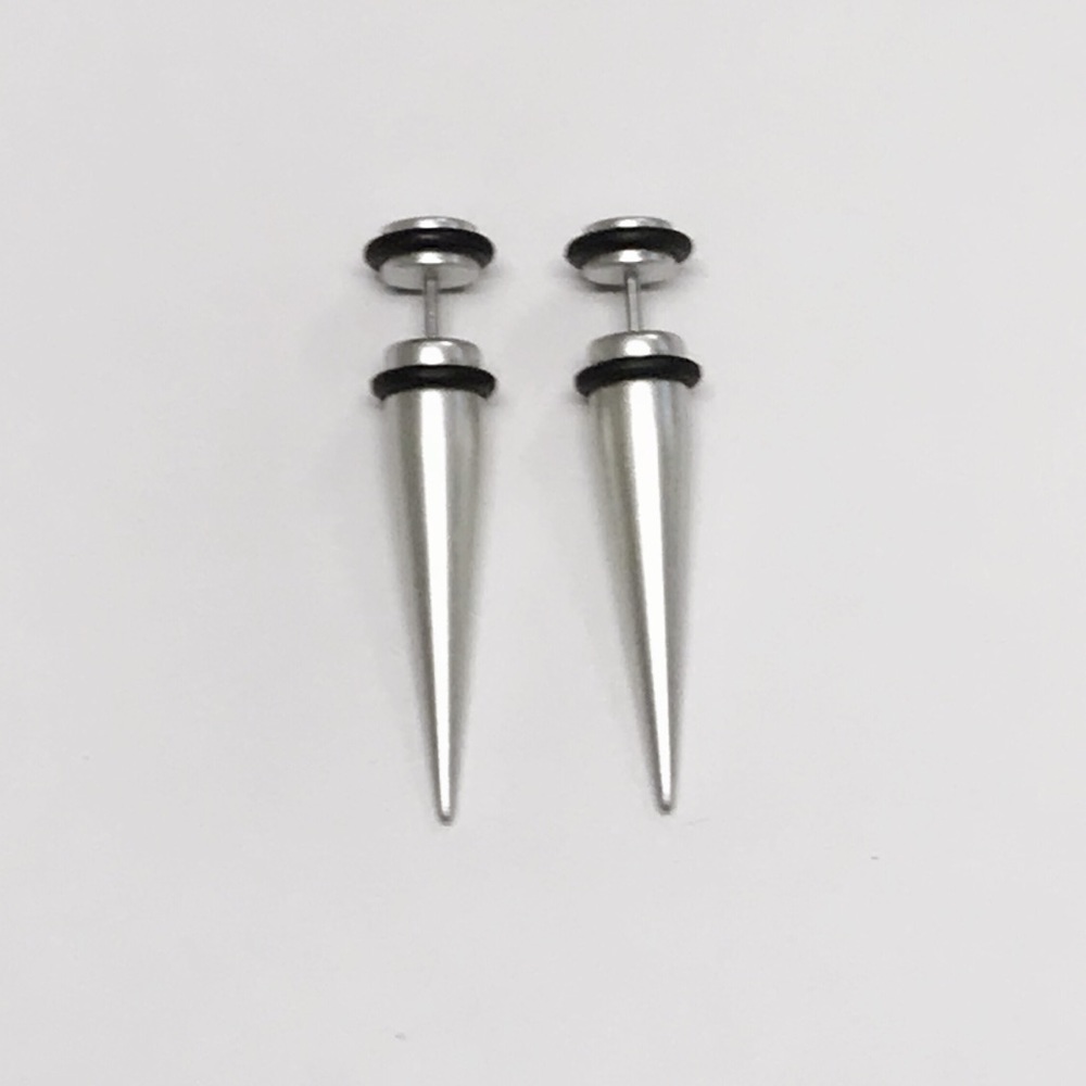 Faux Taper Earrings